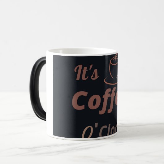 Coffee mug- start your day right👌 magische mok (Voorkant links)