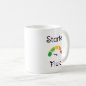 Coffee Mug "Starter Fluid" Koffiemok (Voorkant rechts)
