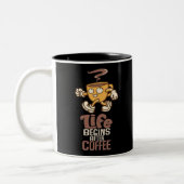 Coffee Mug Tweekleurige Koffiemok (Links)