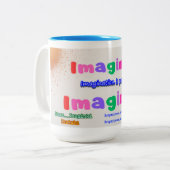 coffee mug tweekleurige koffiemok (Voorkant links)