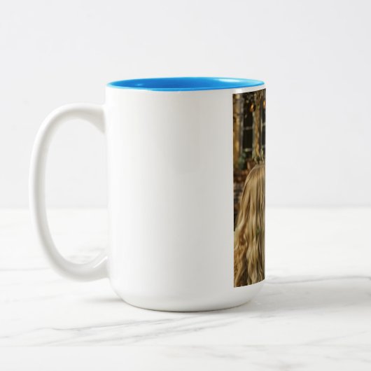 Coffee mug tweekleurige koffiemok (Links)