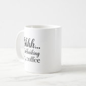 Coffee Mug Unique Gift for coffee lovers Koffiemok (Voorkant links)