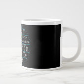 Coffee Mug with a Humorous Digital Design Grote Koffiekop (Rechts)