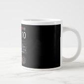 Coffee Mug with a Humorous Digital Design Grote Koffiekop (Rechts)