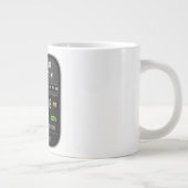 Coffee Mug with a Humorous Digital Design Grote Koffiekop (Rechts)