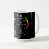 Coffee Mug with a Humorous Digital Design Koffiemok (Voorkant rechts)