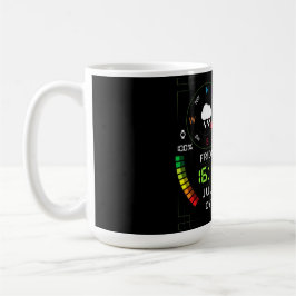 Coffee Mug with a Humorous Digital Design Koffiemok