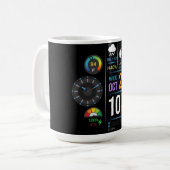Coffee Mug with a Humorous Digital Design Koffiemok (Voorkant links)