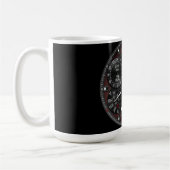Coffee Mug with a Humorous Digital Design Koffiemok (Links)