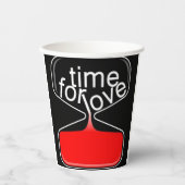 Coffee Mug with a Humorous Digital Design Papieren Bekers (Voorkant)