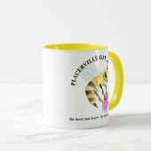 Coffee Mug with Bee design Mok (Voorkant rechts)