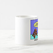 Coffee Mug With Hilarious Pun (Step Ladder) Koffiemok (Center)