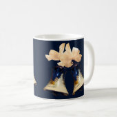 Coffee Mugs Blue met Kerstmis Koffiemok (Voorkant rechts)