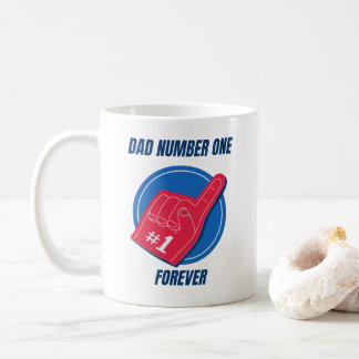 Coffee Mugs for  dad number one Koffiemok