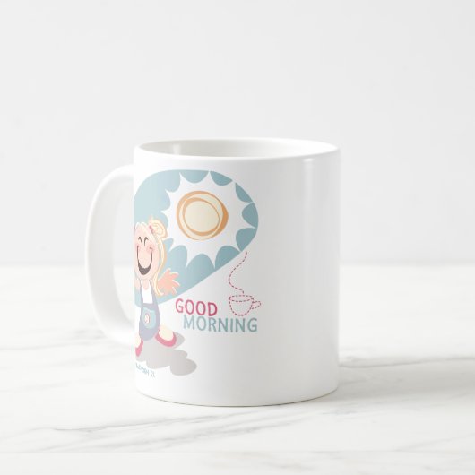 Coffee Mugs - Good Morning Whimsical Kitchenware Koffiemok (Voorkant links)