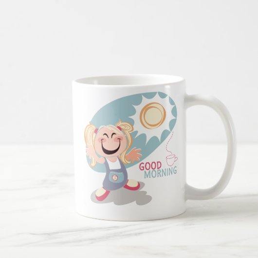 Coffee Mugs - Good Morning Whimsical Kitchenware Koffiemok (Rechts)