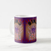 Coffee Mugs Sing Gospel Music Choir Paars Sinaasap Koffiemok (Voorkant links)