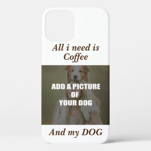 Coffee & my Dog Throw Pillow Case-Mate iPhone Case