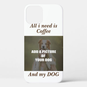 Coffee & my Dog Throw Pillow Case-Mate iPhone Case