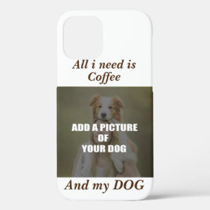 Coffee & my Dog Throw Pillow Case-Mate iPhone Case