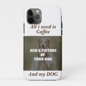 Coffee & my Dog Throw Pillow Case-Mate iPhone Case (Achterkant)