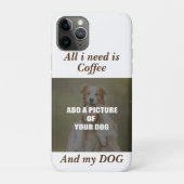 Coffee & my Dog Throw Pillow Case-Mate iPhone Case (Achterkant)