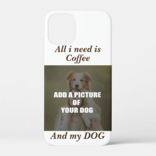 Coffee & my Dog Throw Pillow Case-Mate iPhone Case
