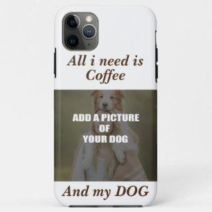 Coffee & my Dog Throw Pillow Case-Mate iPhone Case