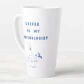 Coffee, My Quiet Therapist Latte Mok (Linkerhoek)