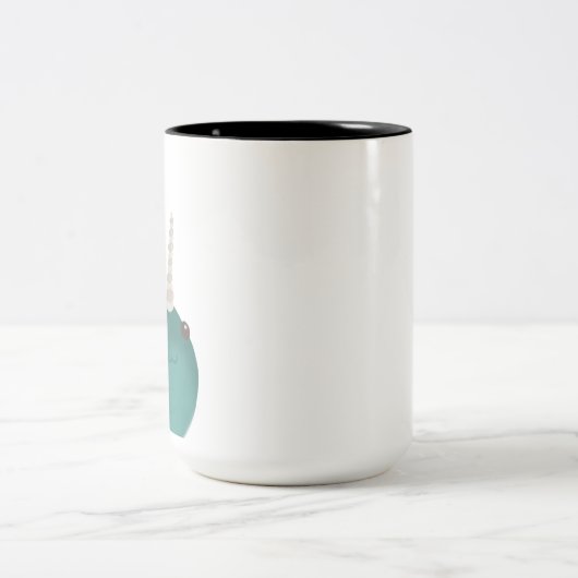 Coffee Narwhal Buddy Tweekleurige Koffiemok (Center)