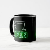 Coffee Neon Mok (Voorkant links)