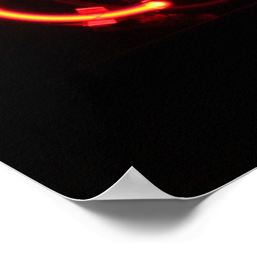 Coffee Neon Sign Poster (Hoek)