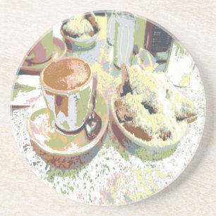Coffee New Orleans Zandsteen Onderzetter