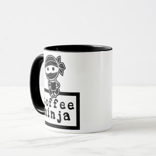 Coffee Ninja Mok (Voorkant links)