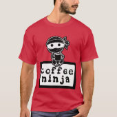 Coffee Ninja T-shirt (Voorkant)