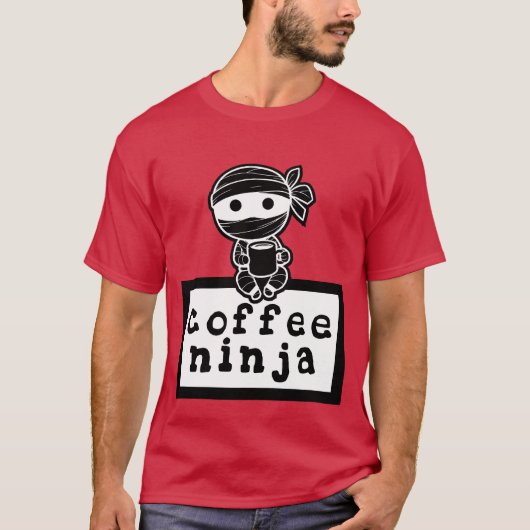 Coffee Ninja T-shirt (Voorkant)