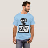 Coffee Ninja T-shirt (Voorkant volledig)