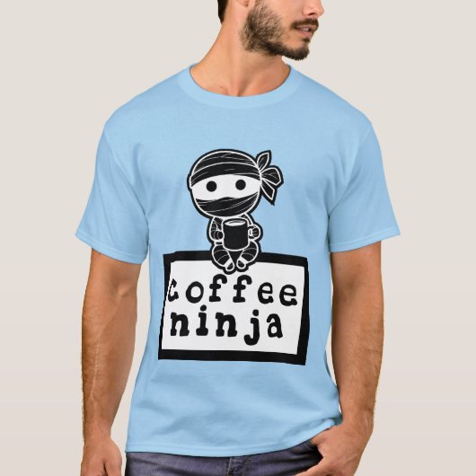 Coffee Ninja T-shirt (Voorkant)