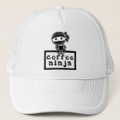 Coffee Ninja Trucker Pet (Voorkant)