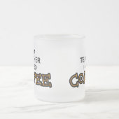 Coffee nodig - Leraar Matglas Koffiemok (Center)