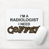 Coffee nodig - Radioloog Muismat (Met muis)
