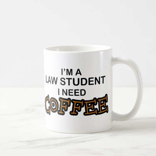Coffee nodig - Wettelijke student Koffiemok (Rechts)
