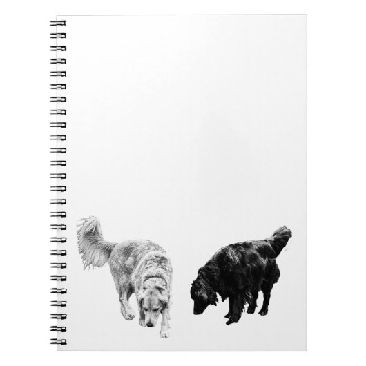 Coffee-Nook Planner — Retriever Duo Notitieboek (Voorkant)