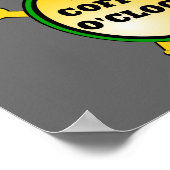 Coffee O-klok Poster (Hoek)