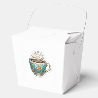 Coffee Oceaan Vis Leveringsdoos – Whimsical Vis in Bedankdoosjes