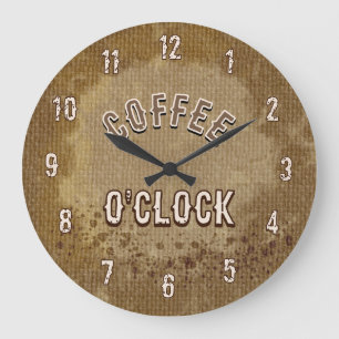 Coffee O'Clock Landelijke Keuken Grote Klok