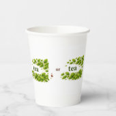 Coffee or Tea  Papieren Bekers (Links)