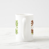 Coffee or Tea White Bone China Mug Porselein Kop (Achterkant)