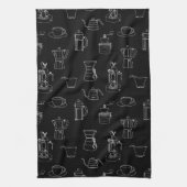 Coffee Paraphernalia Dish Towel Theedoek (Verticaal)