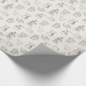 Coffee Paraphernalia — Verpakkingspapier Cadeaupapier (Hoek)